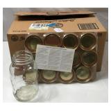 Whole Box of Quart Mason Jars/Lids