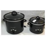 Medium and Dip Crock Pots