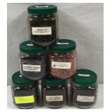 Glass Jars of Incense