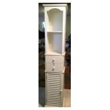 Bathroom Cabinet-13x12x69 Inches