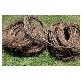 Lot of 12 oval Grapevine Wreaths