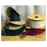 Large Amount of Vintage Lace Spools