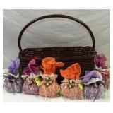 Basket of Handmade Candle Gift Sets