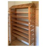 Foldable Shelf Unit-45x17x76 Inches