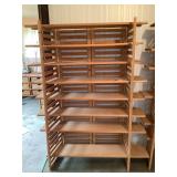 Foldable Shelf Unit-48x17x66 Inches
