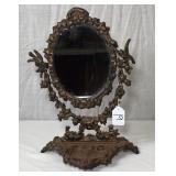Cast Iron Vanity Mirror-9x13 Inches