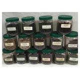Glass Jars of Incense