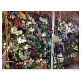 Large Amount of Artificial Flowers