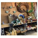 Large Lot of Floral Arrangement Making Supplies