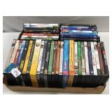 Box  of DVDs
