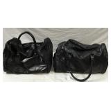 2 Leather Weekender Bags