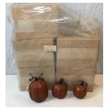 New-6 Boxes of Pumpkin Decor