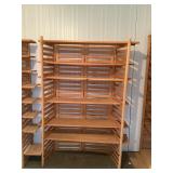 Foldable Shelf Unit-48x17x66 Inches