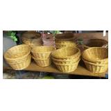 22 Wicker Baskets\