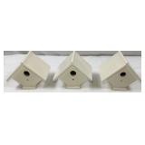 Small Glazed Birdhouses