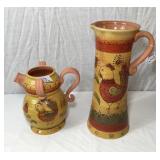 Pretty Pottery Pitchers