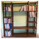 Large Shelf-Books not included-72x15x77 Inches