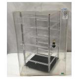 Acrylic Revolving Display Case-12x12x16.5 Inches