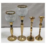 India Brass Candle Sticks