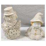 2 Piece Raw Ceramic Pieces