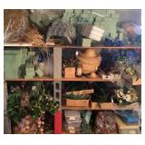 Huge Lot of Floral Arrangement Making Supplies
