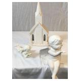 Large Church/Angels Raw Ceramics