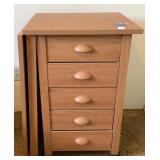 Folding Craft Cabinet-19x19x30 Inches