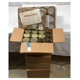 7 Boxes of Jelly Jars w/ Some Lids Etc