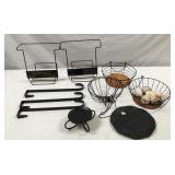 Metal Candle Holders/Baskets/ Etc