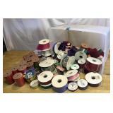 Tote of Misc Ribbons