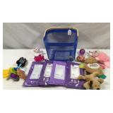 Basket of Baby Toys and Wipes