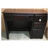 Solid Wood Desk-42.5x18x30 Inches-