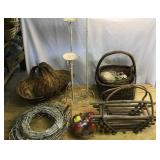 Metal Candle Holders/Baskets/Wreathes