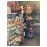 HUGE Lot of Christmas Wreaths and Craft Supplies