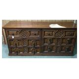 Mid Century Dresser-Needs Work-64x18x30 Inches