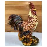 Large Farmhouse Ceramic Rooster-17 Inches