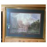 Pretty 'The Sierra Navada' Albert Bierstadt Print