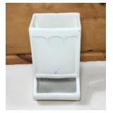 Vtg McCoy Matchbox Holder-Chip on Edge