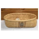 Pretty Handwoven Hard Bottom Basket