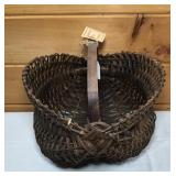 Gorgeous Buttocks Hand Woven Basket by Robert