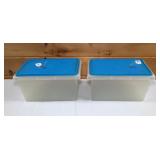 Pair of Large Tupperware Containers