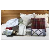 Throw Pillows/ Linens