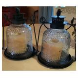2 Pretty Candle Lanterns