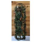 Metal Flower Pot Wall Hangers-11x40 Inches