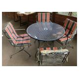 Nice5 Pc  Wrought Iron Patio Set