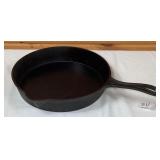 11 Inch Cast Iron Skillet-No Markings