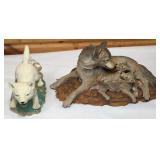 Nice Wolf Figurines