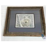 Signed/Numbered Susan Birdwell 'Snow Wolf'