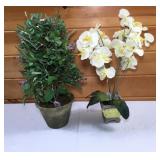 Pair of Artificial Plants