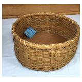 Large Hard Bottom Handwoven Basket by Robert